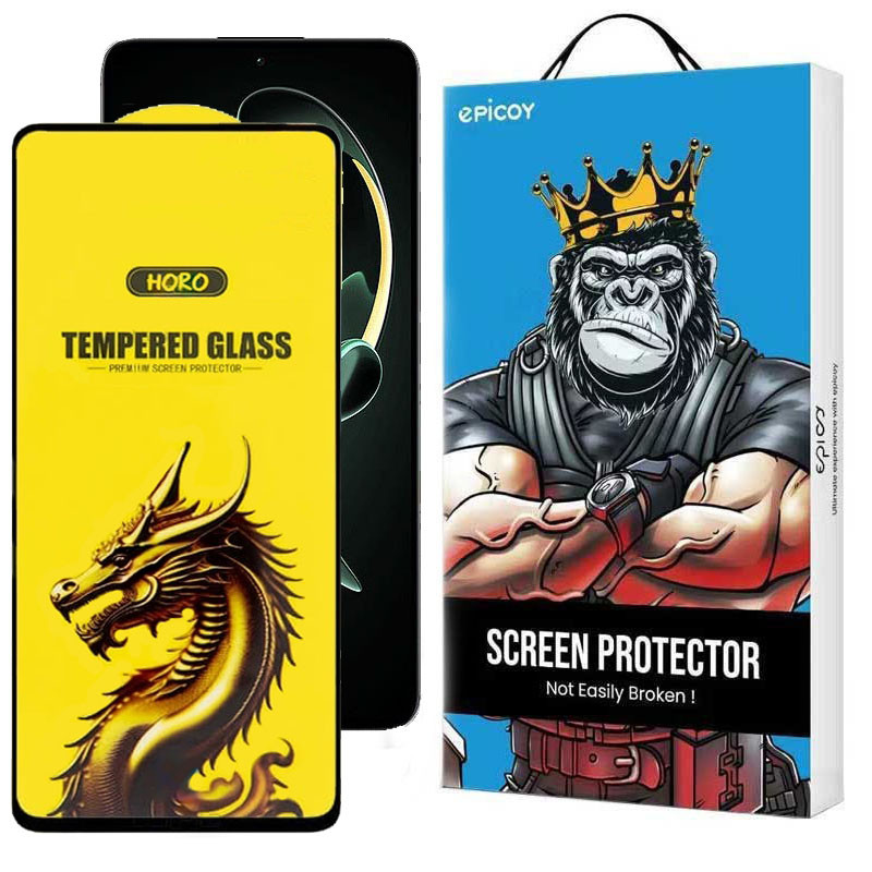 گلس گوشی شیائومی Redmi K60 Ultra- K60 Pro- K60- K60E اپیکوی مدل Golden Dragon-بی رنگ