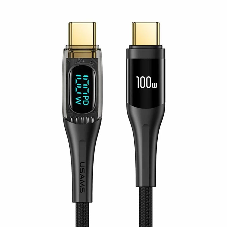 کابل تبدیل USB-C به USB-C یوسمز مدل Sj590 طول 1.2 متر