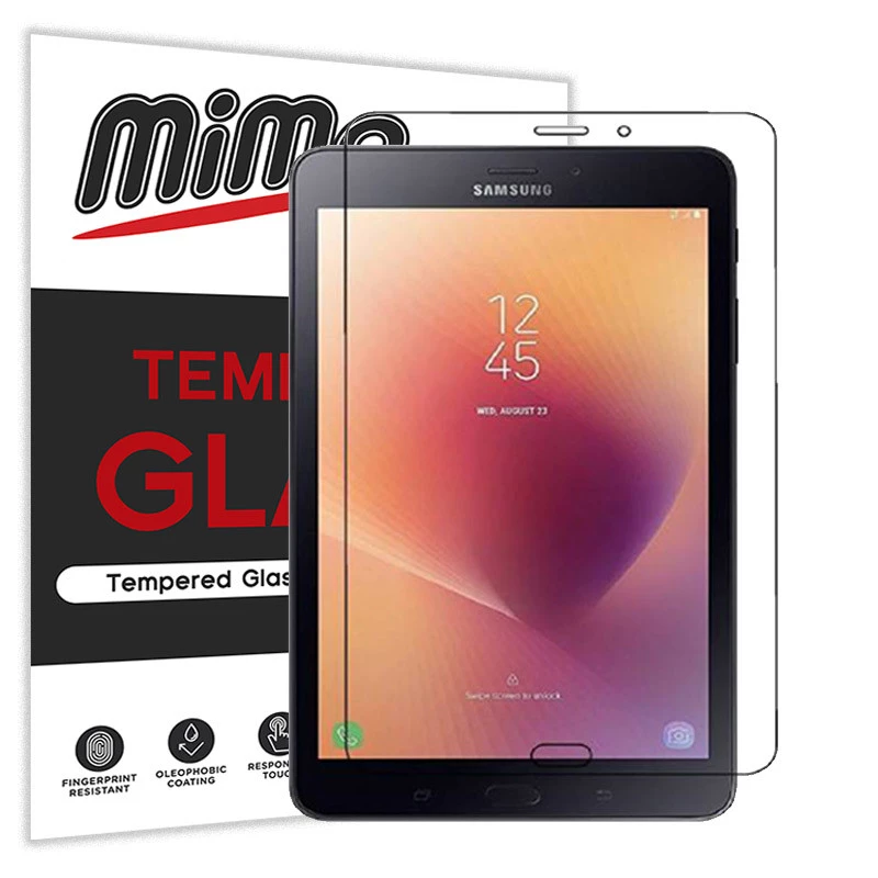 گلس تبلت سامسونگ Galaxy Tab A 8.0 2017 SM-T380 - T385 میمو مدل M10-بی رنگ شفاف