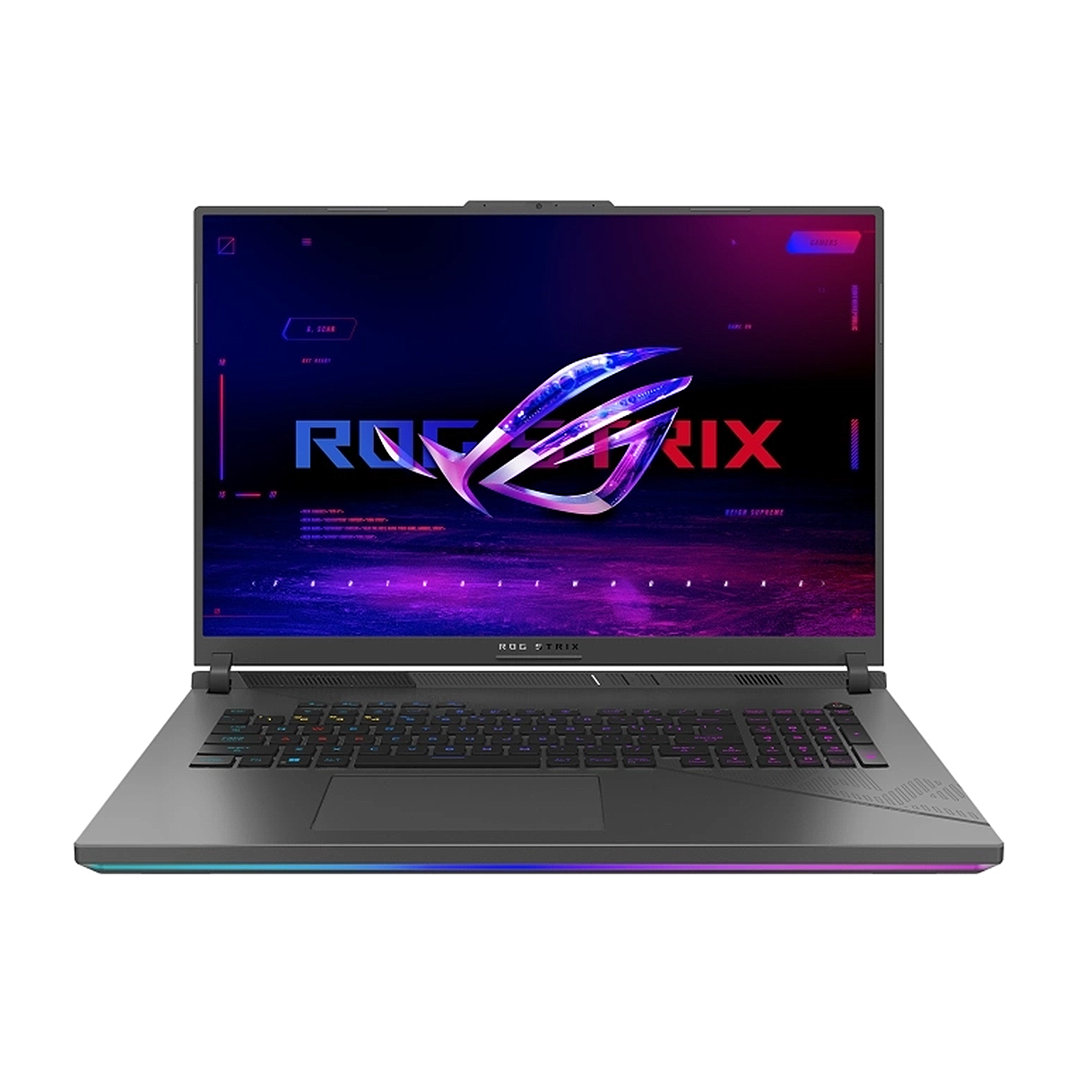 لپ‌ تاپ ایسوس 18 اینچی مدل ROG Strix 18 G814JZR i9 14900HX 32GB 1TB RTX4080-خاکستری