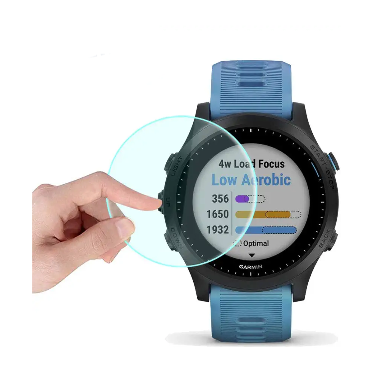 گلس ساعت گرمین Garmin Forerunner 945 -بی رنگ شفاف