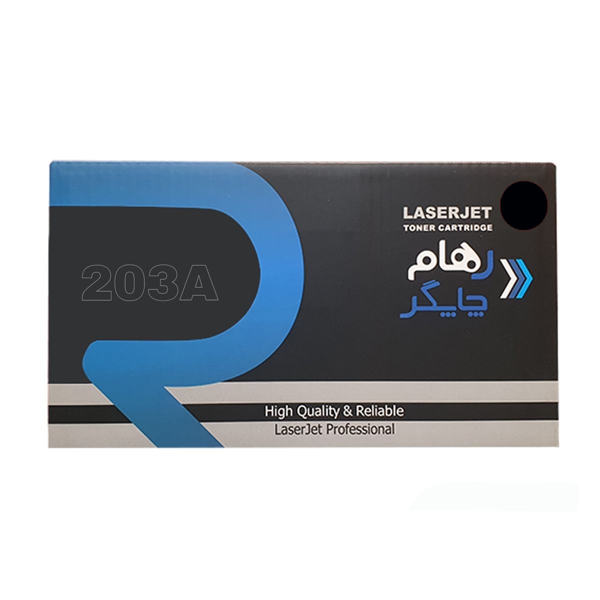 کارتریج رهام چاپگر طرح اچ پی 203A مشکی-مشکی