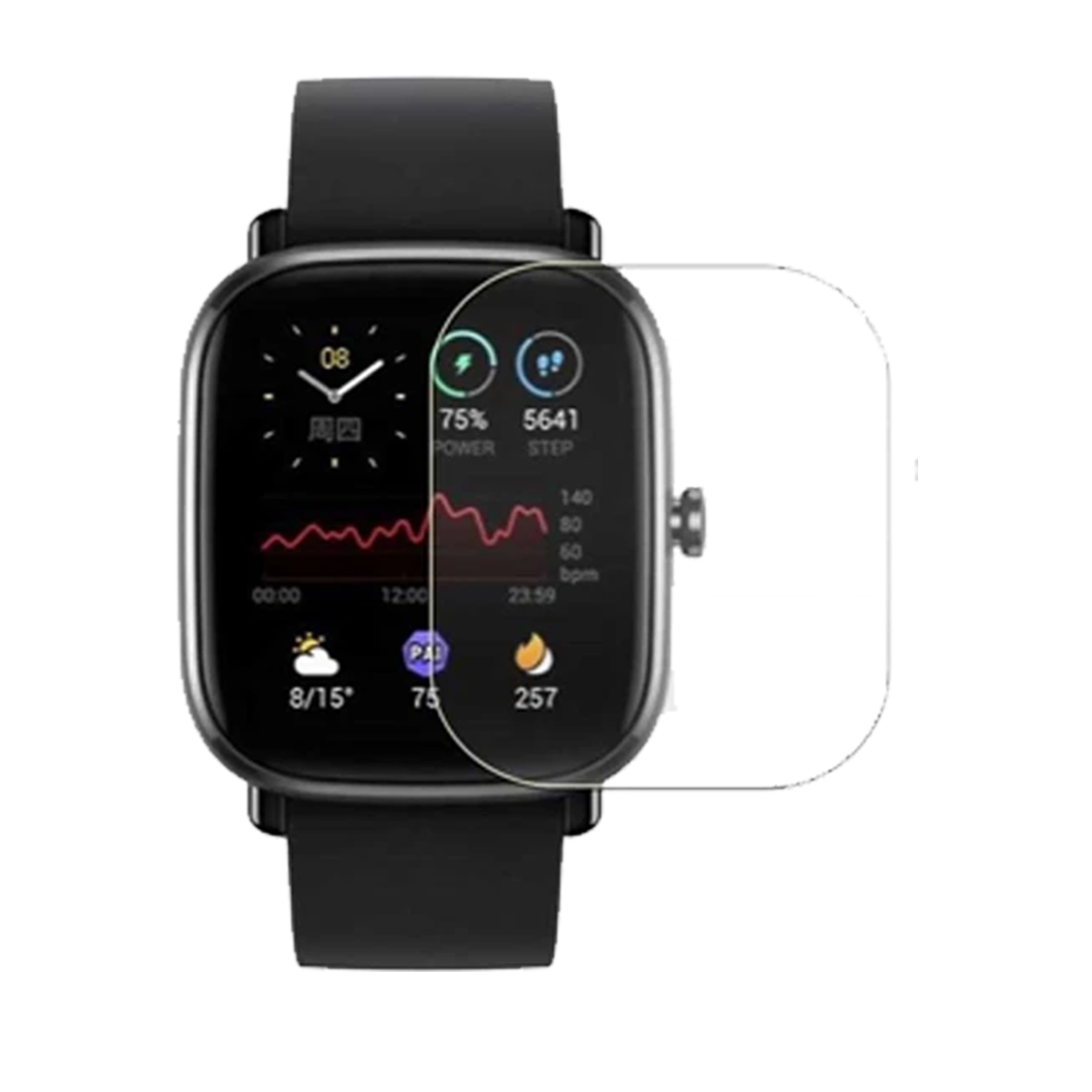 گلس ساعت هوشمند امیزفیت Amazfit GTS