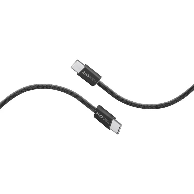 کابل USB-C پرومیت مدل ECOLINE-CC120.BLK طول 1.2 متر