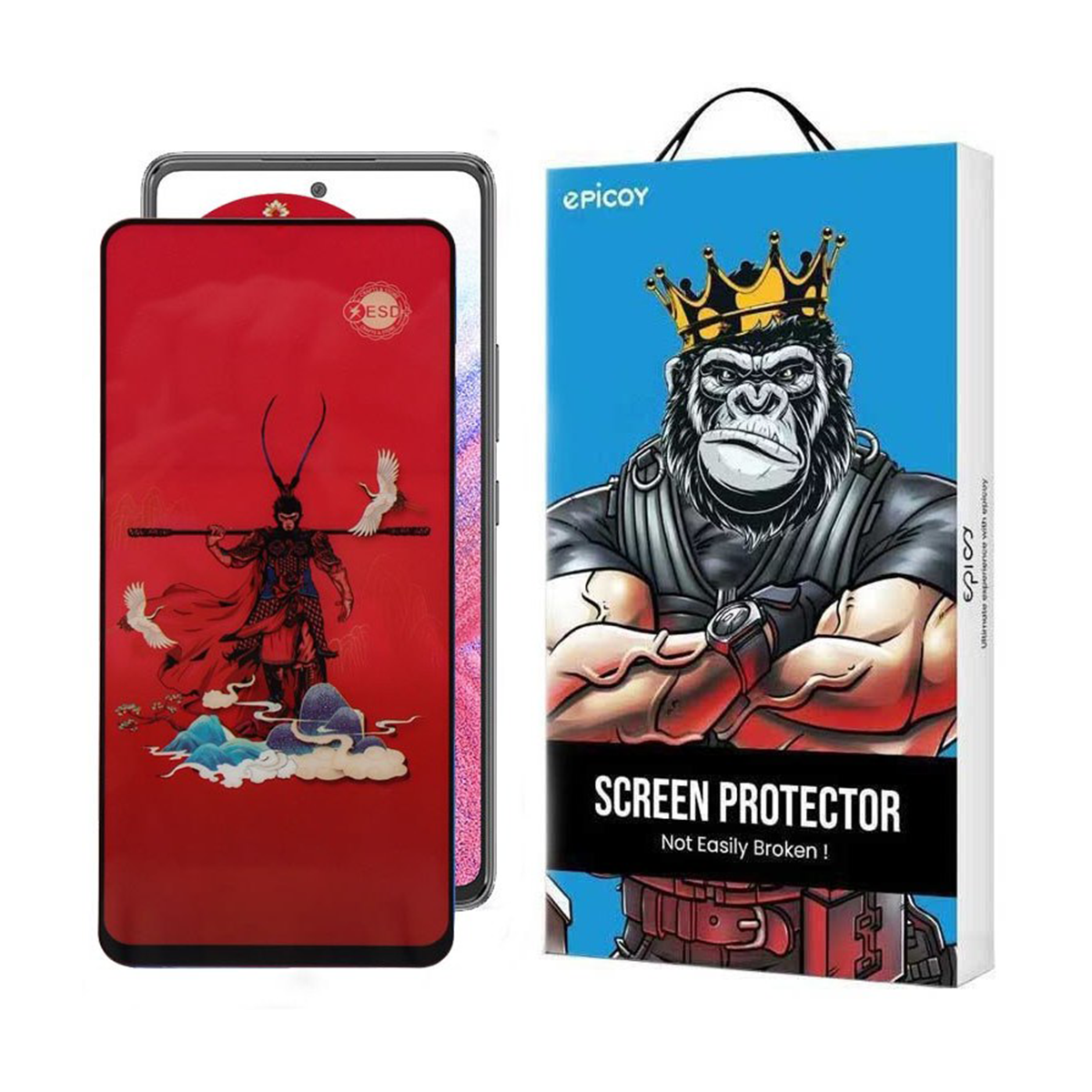 محافظ صفحه نمایش اپیکوی مدل Monkey King مناسب برای گوشی موبایل سامسونگ Galaxy S23 FE/ A54