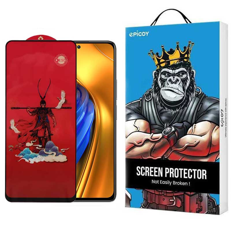 محافظ صفحه نمایش اپیکوی مدل Monkey King مناسب برای گوشی موبایل شیائومی Poco F5 Pro / F5 / F4 GT/ F3 GT/ F4/ F3