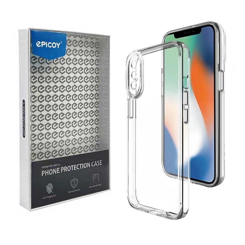 کاور اپیکوی مدل Transparent Clear مناسب برای گوشی موبایل اپل iPhone X/Xs 