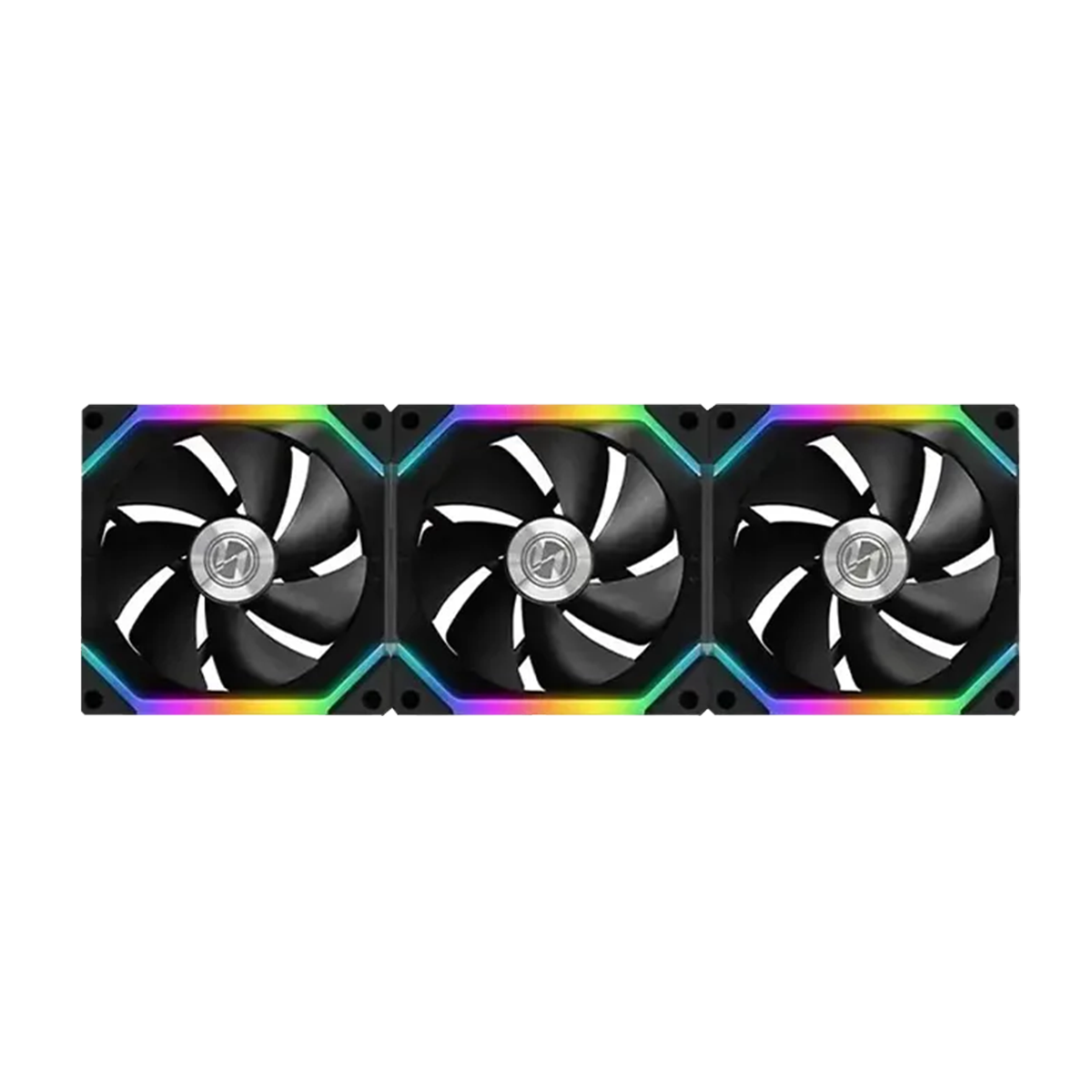 فن کیس لیان لی مدل UNI FAN SL V2 120 بسته 3 عددی-مشکی