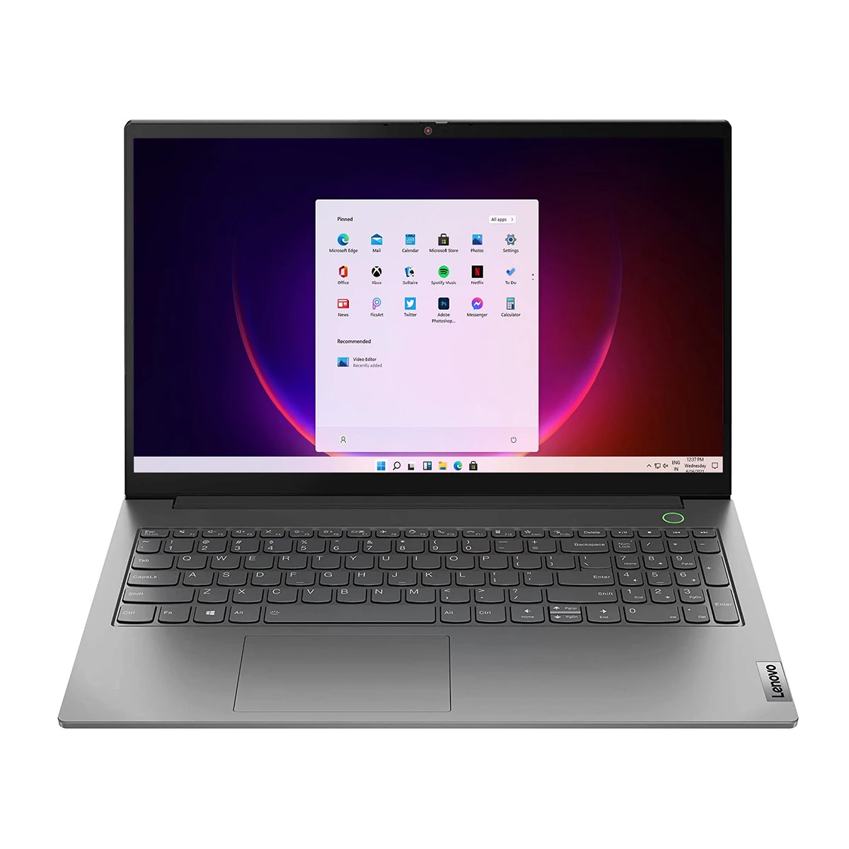 لپ تاپ لنوو 15.6 اینچی مدل ThinkBook 15 i7 ۱۱۶۵G۷ 24GB 1TB Gefroce MX۴۵۰