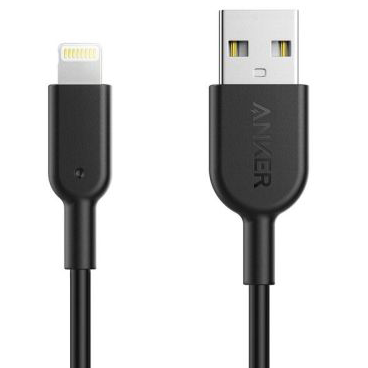  کابل تبدیل USB به لایتنینگ انکر مدل A8432 طول 0.9 متر-مشکی