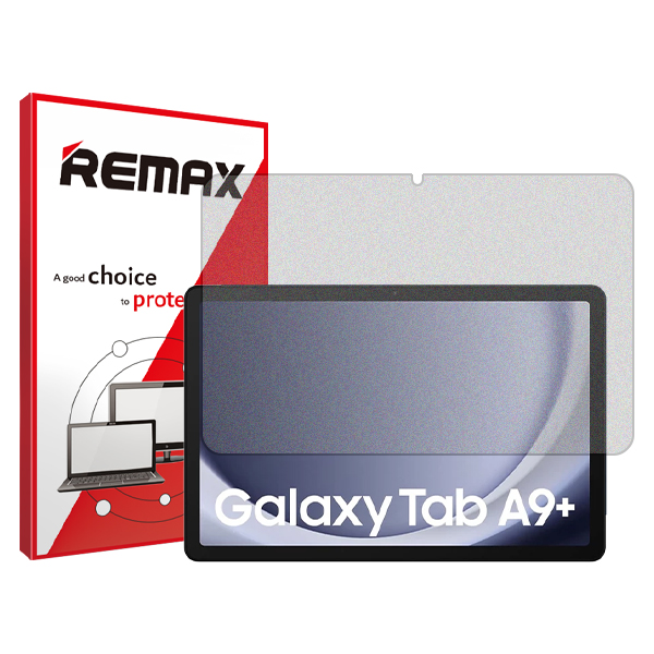 محافظ صفحه نمایش مات ریمکس مدل Resistant مناسب برای تبلت سامسونگ Galaxy Tab A9 Plus