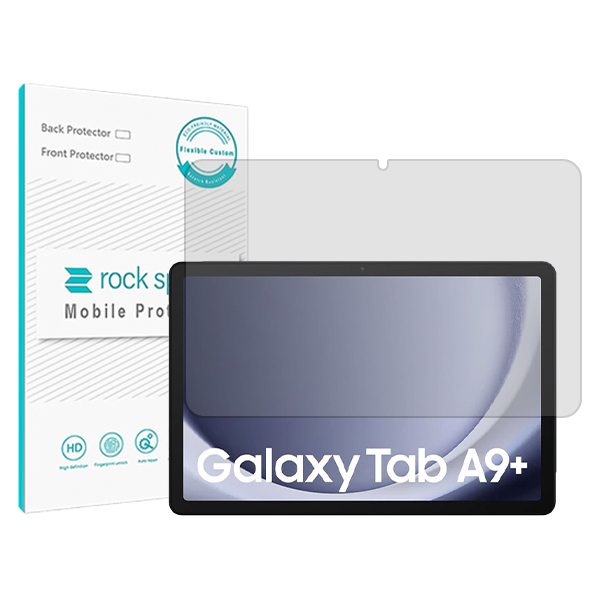 محافظ صفحه نمایش شفاف راک اسپیس مدل Resistant مناسب برای تبلت سامسونگ Galaxy Tab A9 Plus