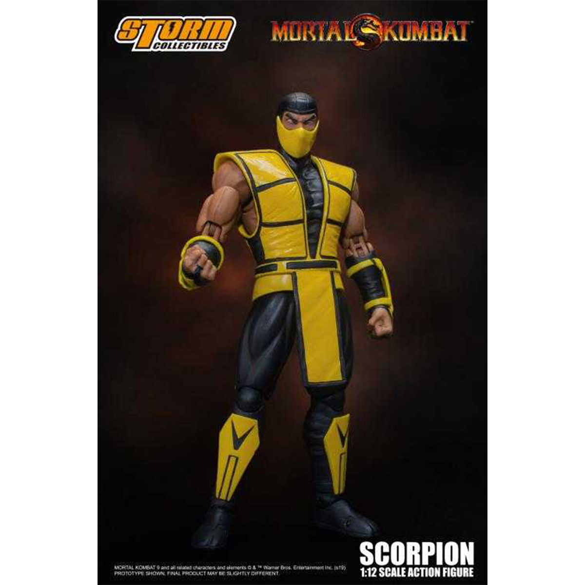 اکشن فیگور گیمینگ Mortal Kombat استورم کالکتیبلز مدل Scorpion