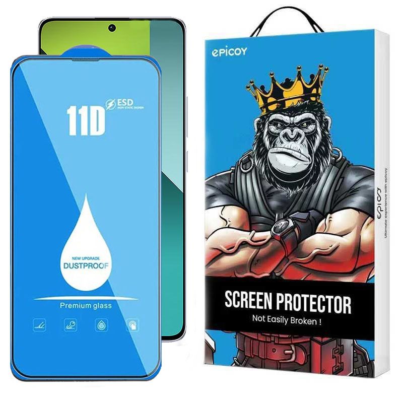 محافظ صفحه نمایش 11D اپیکوی مدل Blue ESD مناسب برای گوشی موبایل شیائومی Redmi Note 13 Pro 4G/5G / Note 13 4G/5G / Note 13R Pro 5G 