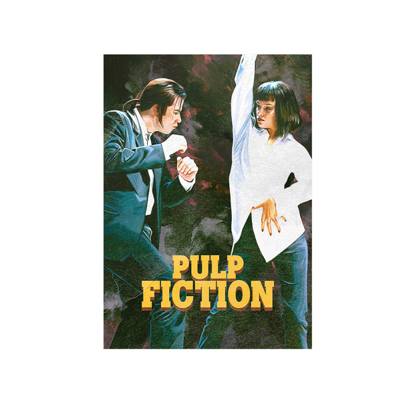 متال پوستر مستر پیکد طرح پوستر فیلم Pulp Fiction کد PCD-MB1117