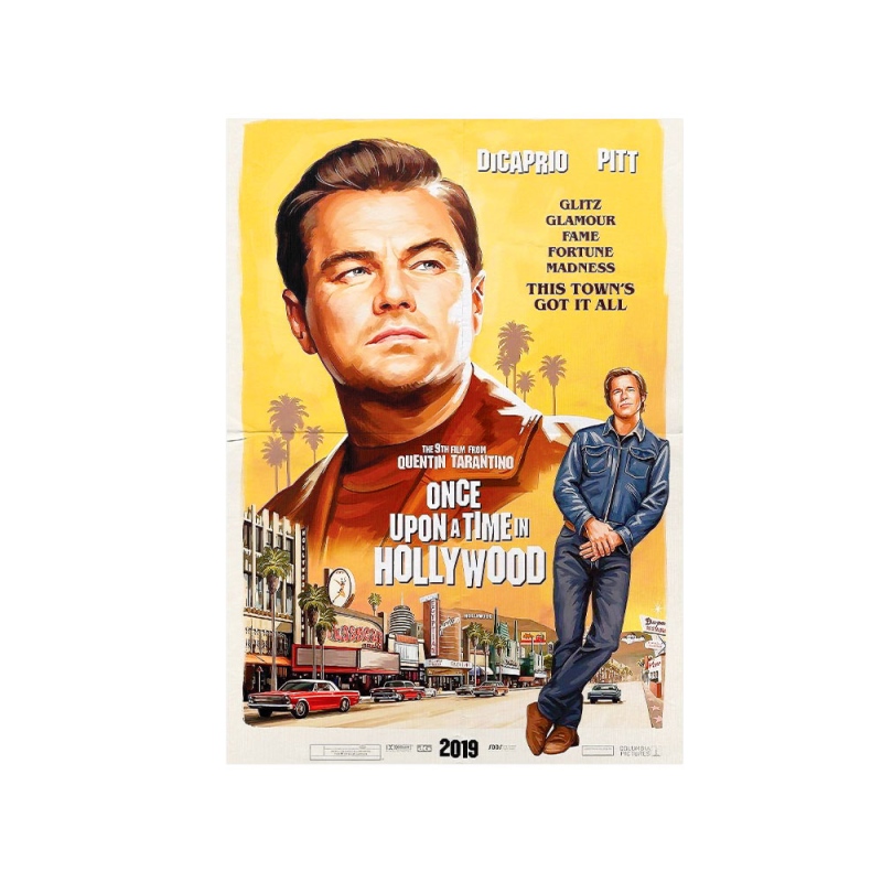 متال پوستر مستر پیکد طرح Once Upon a Time in Hollywood کد PCD-MB1116