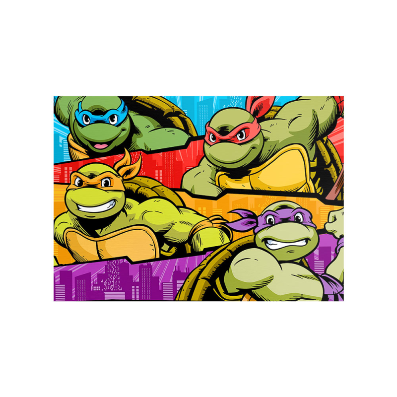 متال پوستر مستر پیکد طرح Teenage Mutant Ninja Turtles لاکپشت های نینجا کد PCD-MB1079