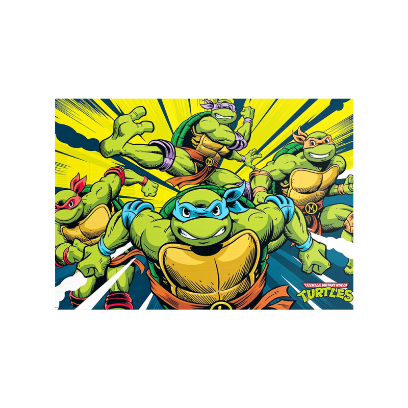 متال پوستر مستر پیکد طرح Teenage Mutant Ninja Turtles لاکپشت های نینجا کد PCD-MB1078