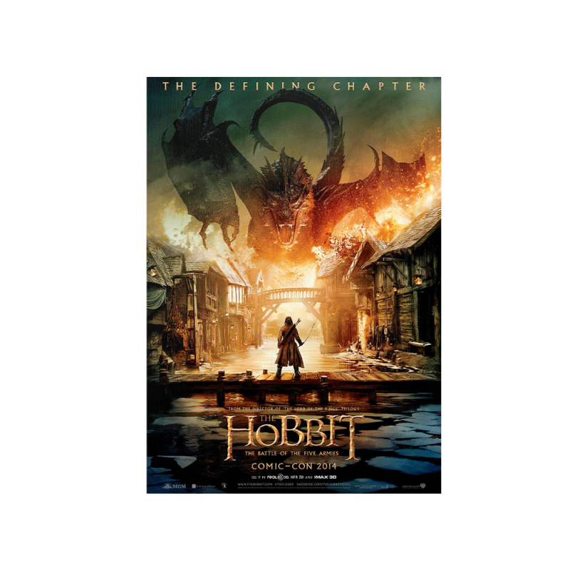 متال پوستر مستر پیکد طرح فیلم The Hobbit هابیت کد PCD-MB1069