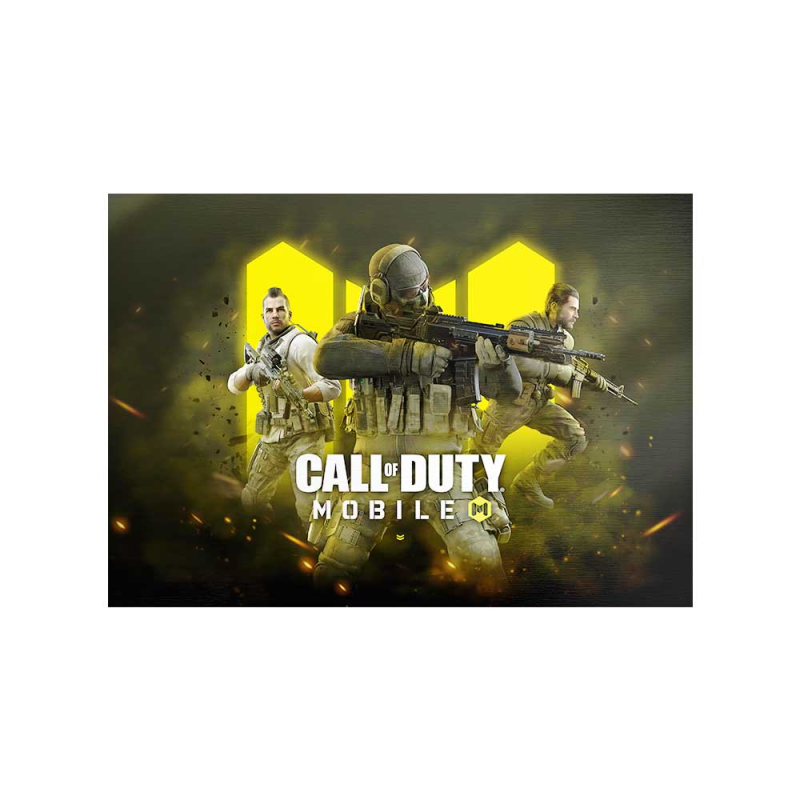 متال پوستر مستر پیکد طرح کالاف Call of Duty Mobile کد PCD-MB1004