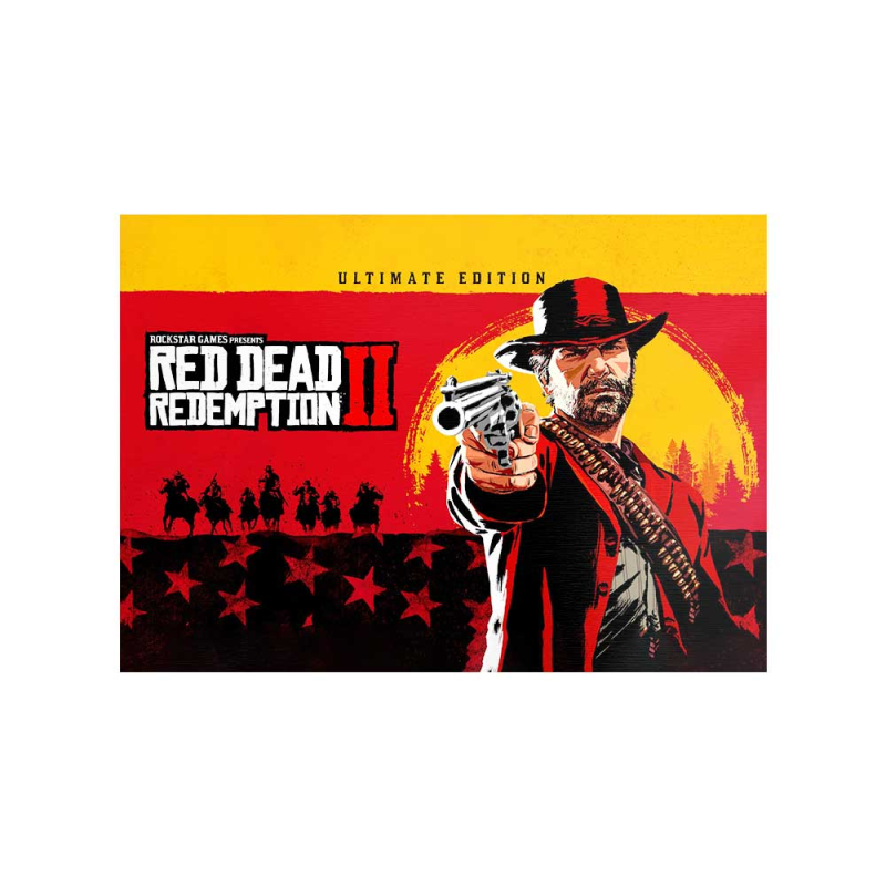 متال پوستر مستر پیکد طرح Red Dead Redemption 2 کد PCD-MB1001