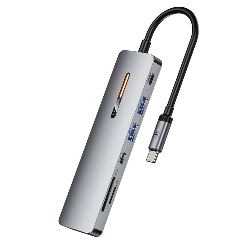 هاب 7 پورت USB-C توکی مدل TQ-HUB01A7