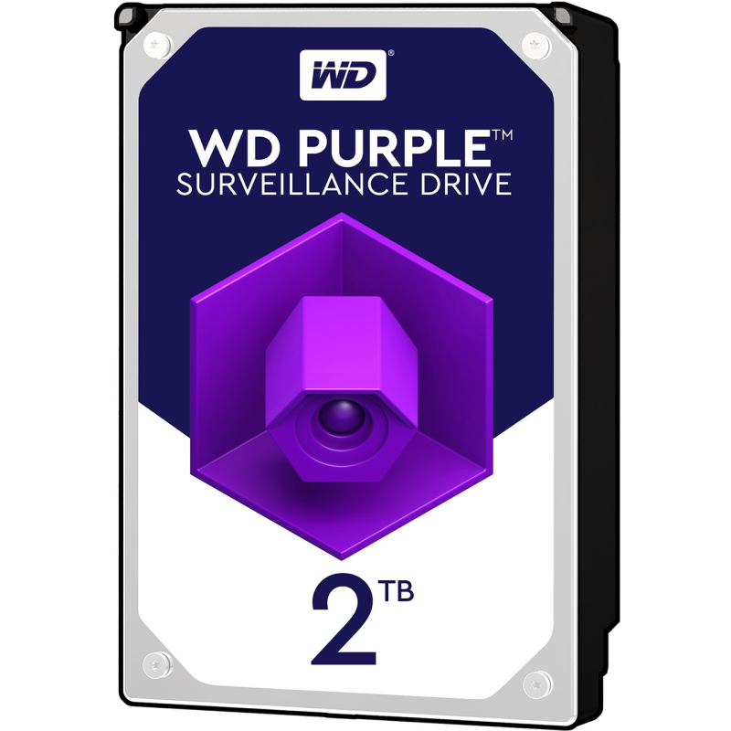 هارددیسک اینترنال وسترن دیجیتال مدل Purple WD20PURZ ظرفیت 2 ترابایت