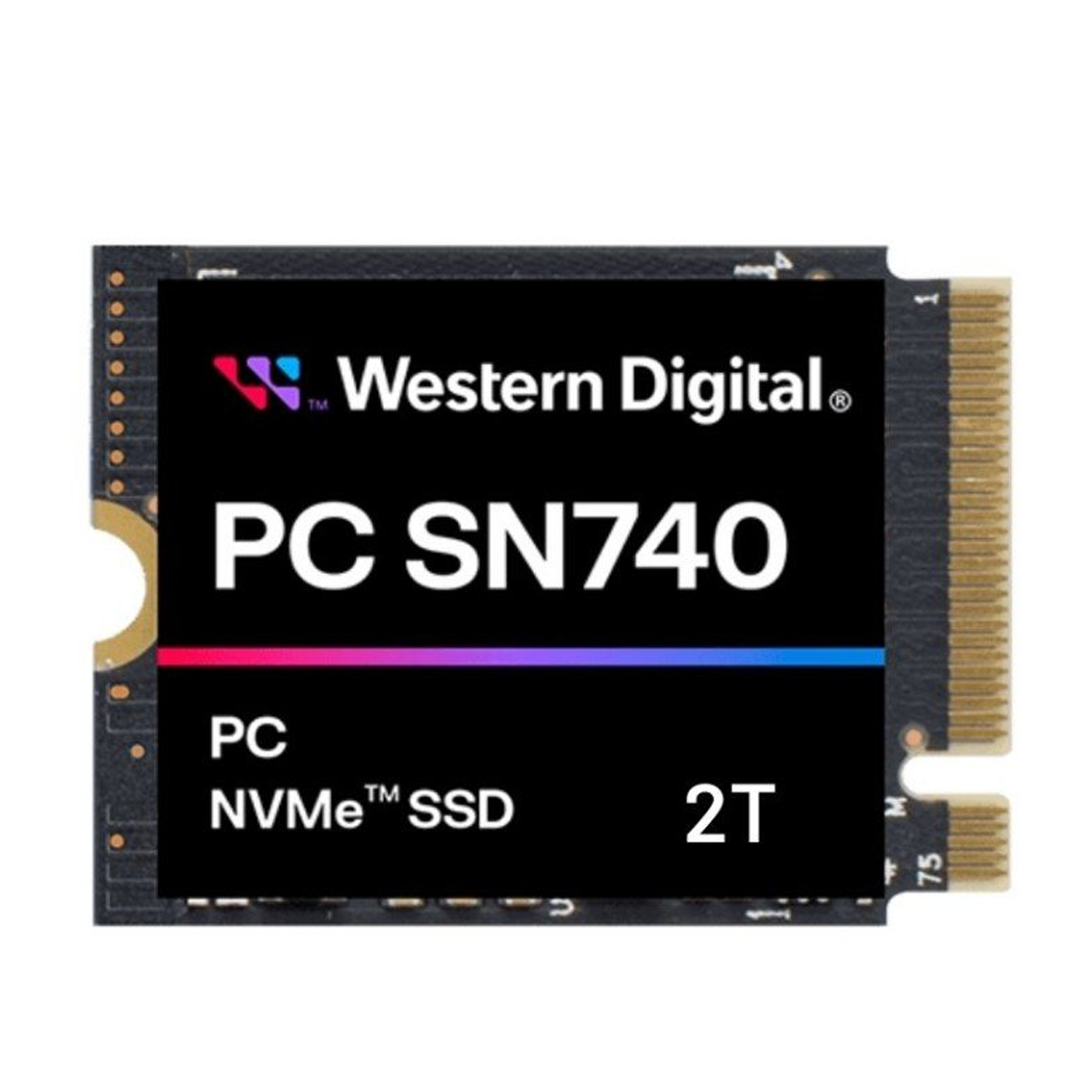 هارد اس اس دی اینترنال وسترن دیجیتال مدل PC SN740 ظرفیت 2 ترابایت