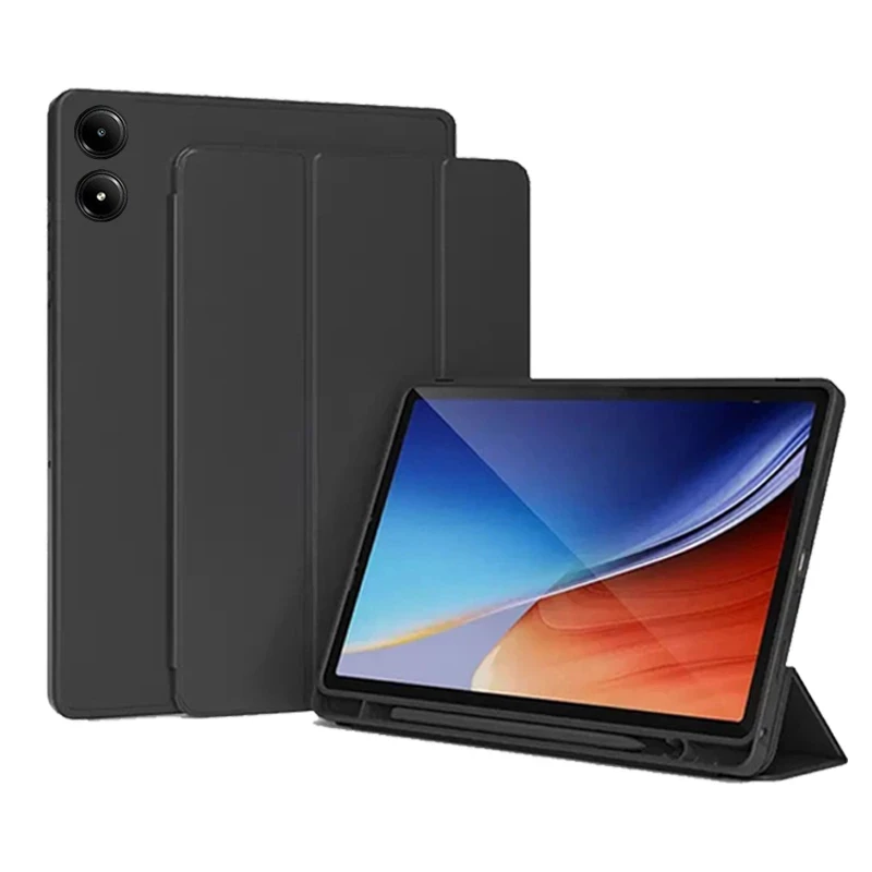 کیف کلاسوری تبلت پوکو  Pad 12.1 inch اپیکوی مدل Smart-نارنجی