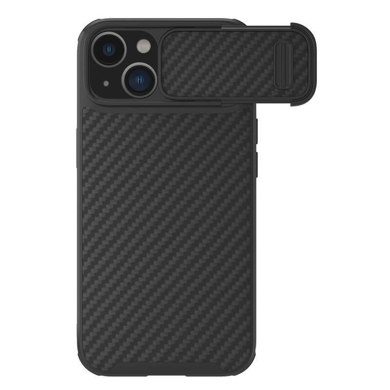 کاور نیلکین مدل Synthetic fiber S Case مناسب برای گوشی موبایل اپل iPhone 15 Plus / 14 Plus 