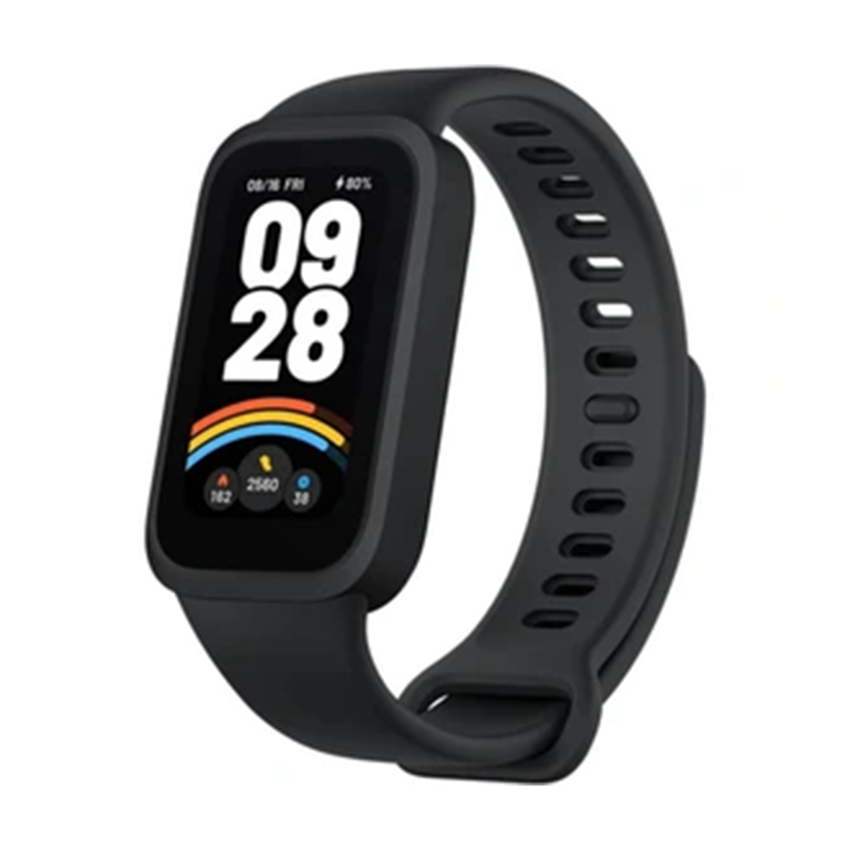 مچ بند هوشمند شیائومی مدل Mi Band 9 Active - گلوبال-بدنه مشکی بند مشکی