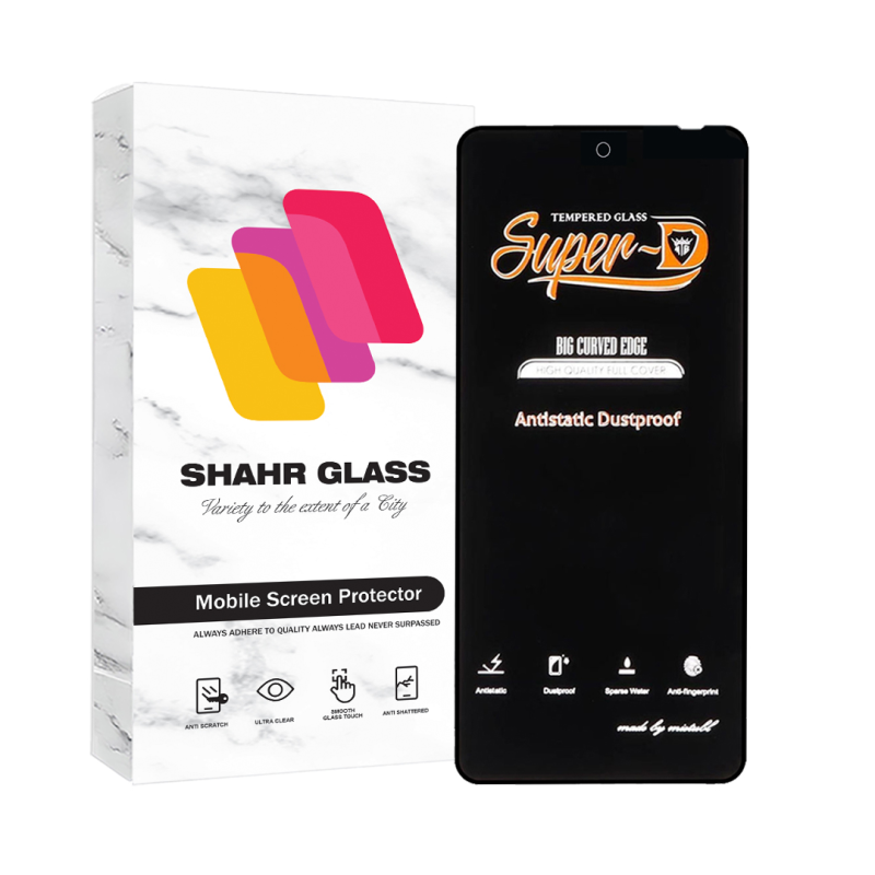 محافظ صفحه نمایش آنتی استاتیک شهر گلس مدل SHINGENS مناسب برای گوشی موبایل شیائومی Poco M6 Plus 5G