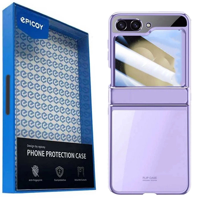 کاور گوشی سامسونگ Galaxy Z Flip 6 اپیکوی مدل Xundd Electroplated-طلایی