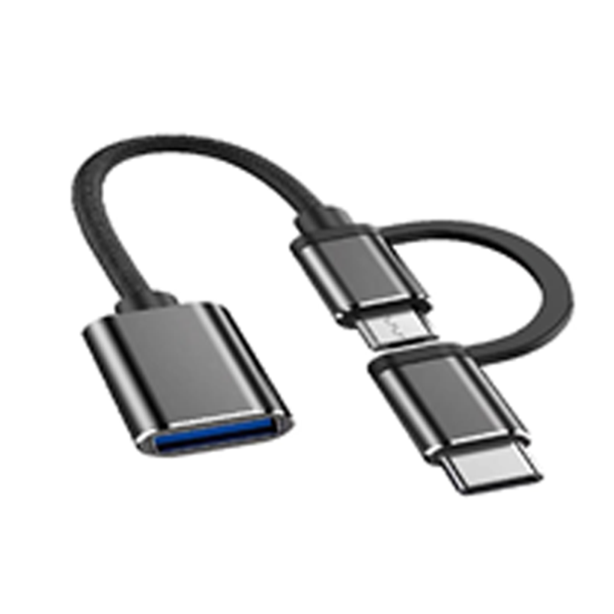 مبدل OTG تایپ سی و USB کی اف سنیور مدل A-330