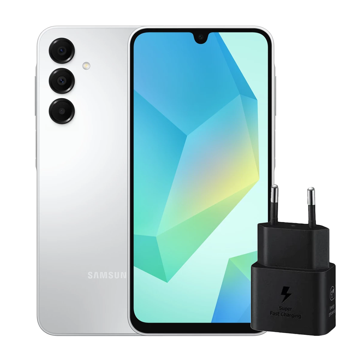 گوشی موبایل سامسونگ مدل Galaxy A16 4G ظرفیت 128 گیگابایت رم 6 گیگابایت - ویتنام به همراه شارژر 25 وات سامسونگ