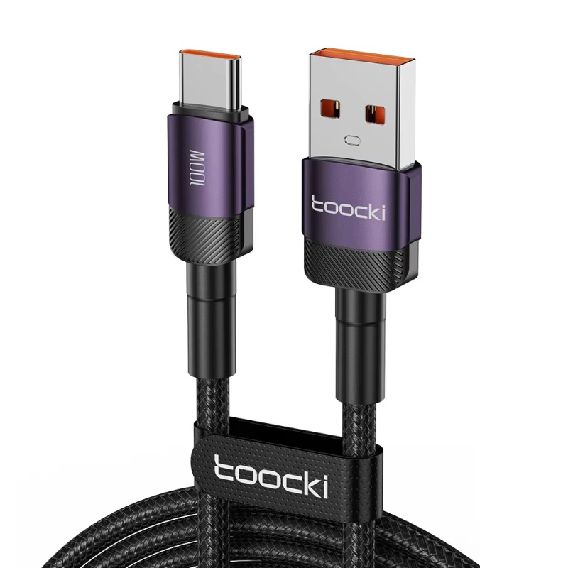 کابل تبدیل USB به USB-C توکی مدل 100W TQ-X12 طول 2 متر