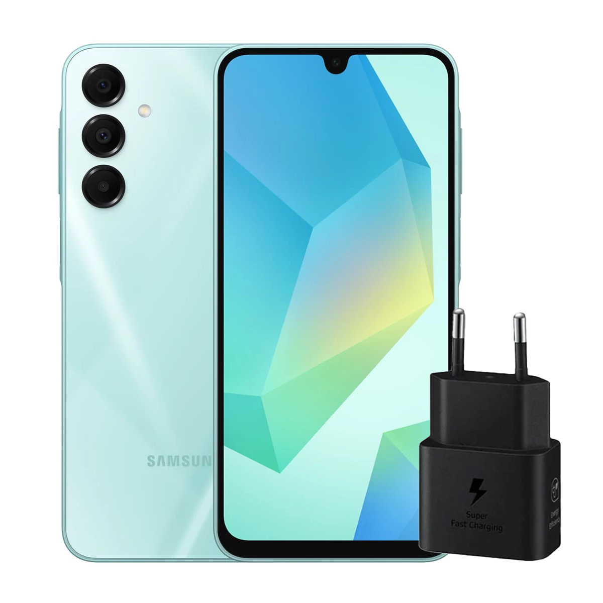 گوشی موبایل سامسونگ مدل Galaxy A16 4G ظرفیت 128 گیگابایت رم 4 گیگابایت - ویتنام به همراه شارژر 25 وات سامسونگ