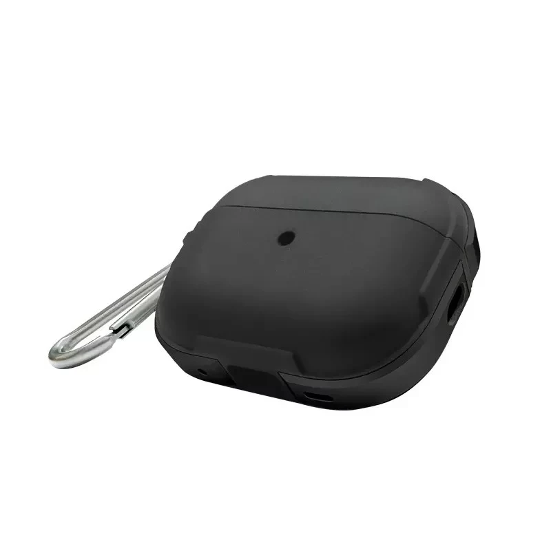 کاور کیس اپل ایرپاد AirPods 4 کی-زد دوو مدل CrashGuard-نقره ای متالیک