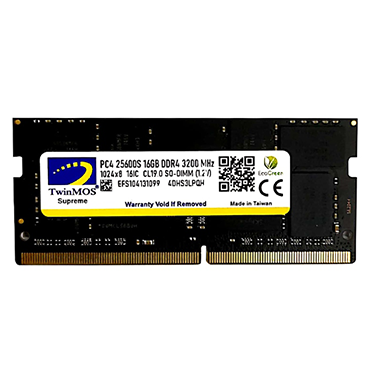 رم لپ تاپ DDR5 تک کاناله 4800 مگاهرتز توین موس ظرفیت 16 گیگابایت