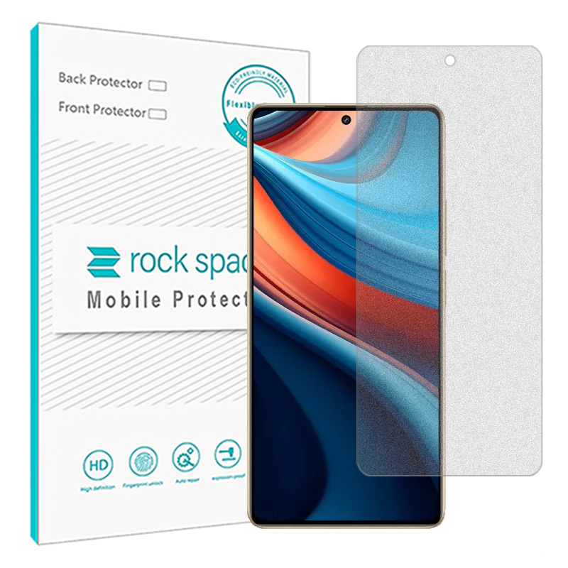 محافظ صفحه نمایش مات راک اسپیس مدل Resistant مناسب برای گوشی موبایل شیائومی Redmi Note 13R Pro