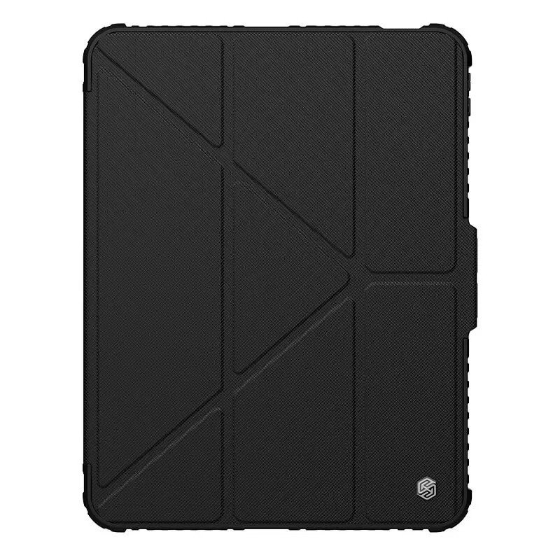 کیف کلاسوری تبلت اپل iPad Pro 13 2024 نیلکین مدل Bumper Pro Leather Multi-Angle Folding