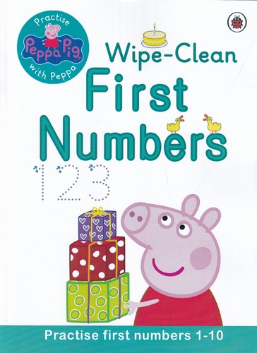 کتاب آموزش اعداد 1تا10 Wipe Clean: First Numbers  نشر آی آی کتاب