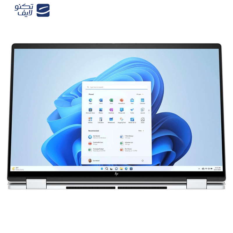 لپ تاپ 14 اینچی اچ‌ پی مدل ENVY x360 2-in-1 14-fa0013dx-R5 8640HS-16GB LPDDR5-512GB SSD-IPS-Touch-W