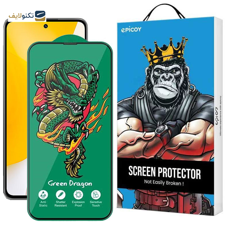 محافظ صفحه نمایش اپیکوی مدل Dragon ExplosionProof مناسب برای گوشی موبایل شیائومی Xiaomi 12 Lite 5G/ Mi 11 Lite 4G/5G / Mi 11 Lite 5G NE