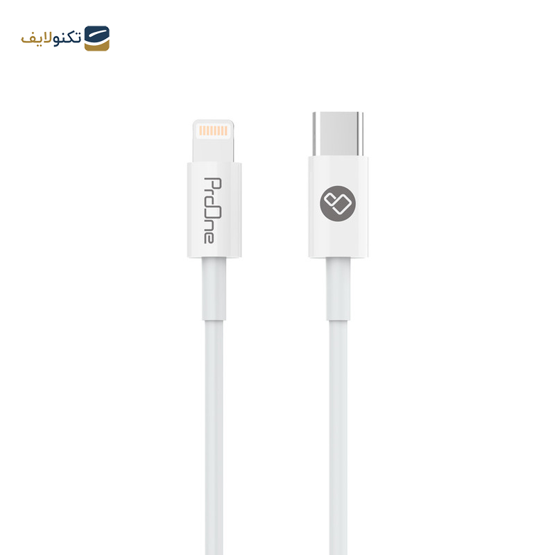 کابل تبدیل USB-C به لایتنینگ پرووان مدل PCC315PD طول 1 متر