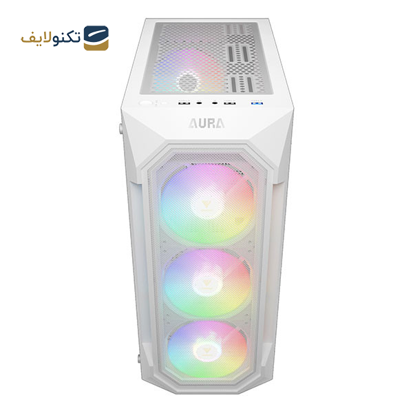 کیس کامپیوتر گیم دیاس مدل AURA GC1 ELITE WH