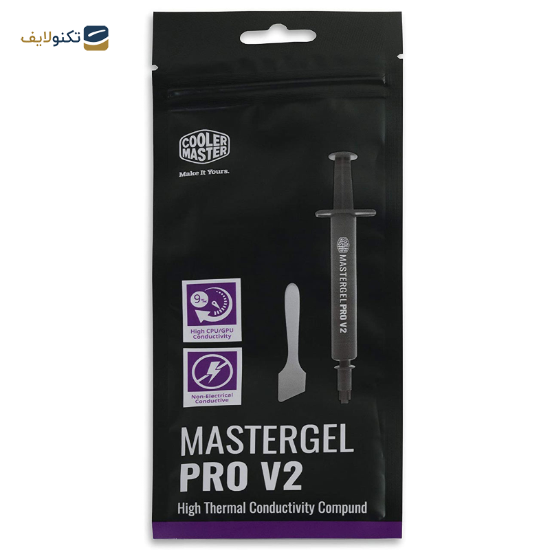 خمیر سیلیکون کولر مستر مدل MasterGel Pro V2