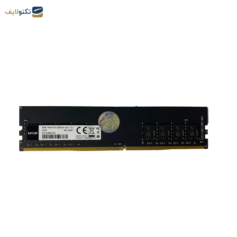 رم دسکتاپ DDR4 تک کاناله 3200 مگاهرتز CL19 لکسار مدل LD4AU008G ظرفیت 8 گیگابایت