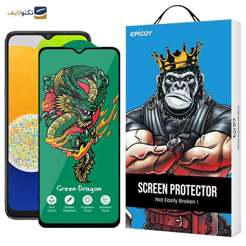 محافظ صفحه نمایش اپیکوی مدل Green Dragon ExplosionProof مناسب برای گوشی موبایل سامسونگ Galaxy A03 4G/A03s 4G/A03 Core  4G/A02 4G/A02s 4G