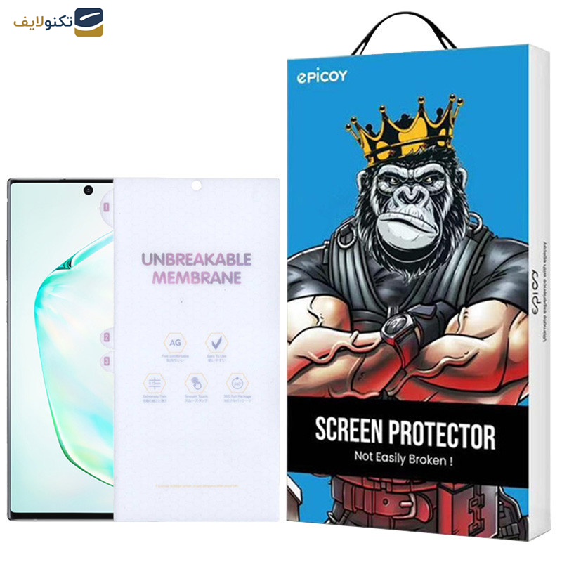 محافظ صفحه نمایش مات اپیکوی مدل Hydrogel-Matte مناسب برای گوشی موبایل سامسونگ Galaxy Note10 Plus